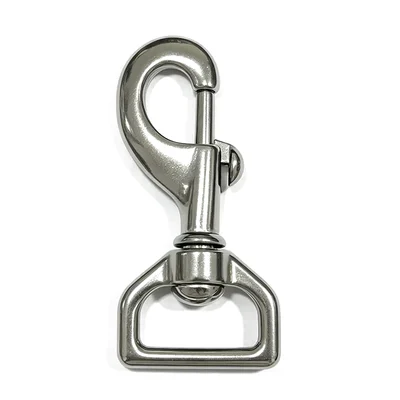 1" Stainless Steel Flat Swivel Snap