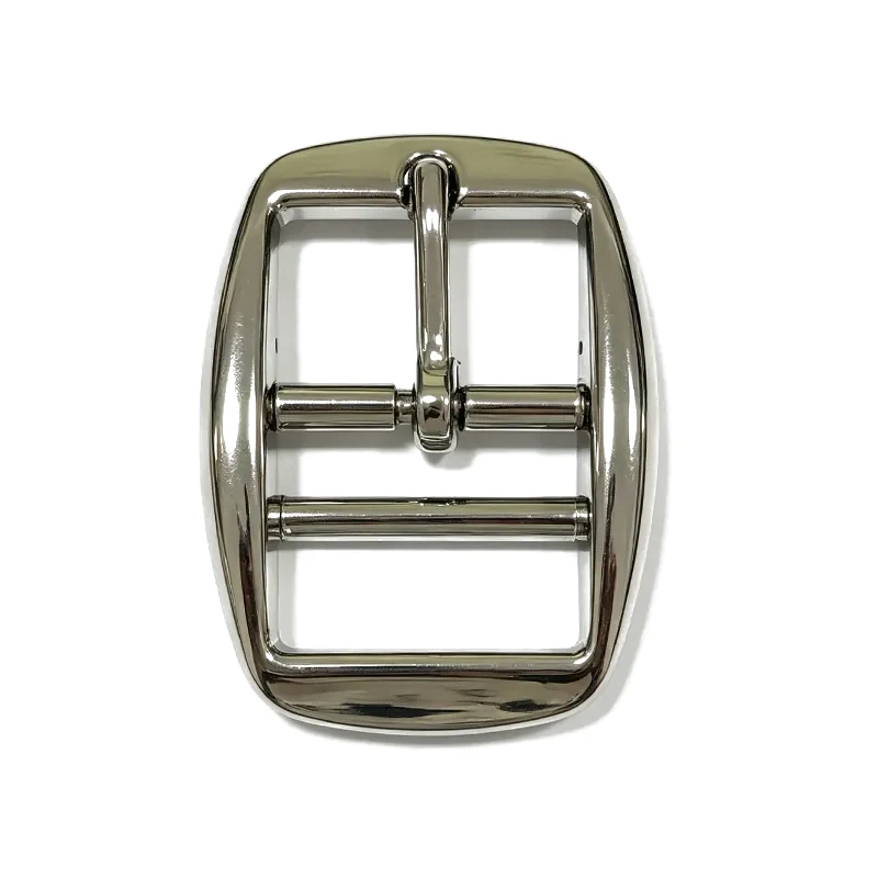 Nickel Plated 1" Zinc Die Cast Buckle (Round Style)