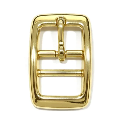 Brass Plated 3/4" Zinc Die Cast Buckle (Round Style)