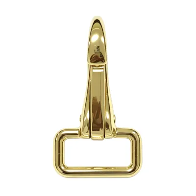 Brass Plated 1" Zinc Die Cast Snap Hook