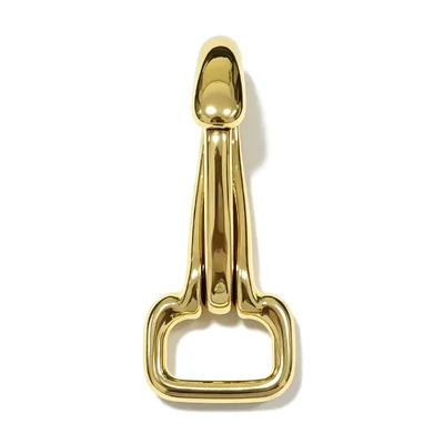 Brass Plated 3/4" Malleable Iron Halter Snap