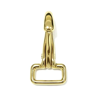 Brass Plated 1" Malleable Iron Halter Snap