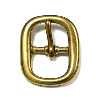 1" Solid Brass Halter Buckle